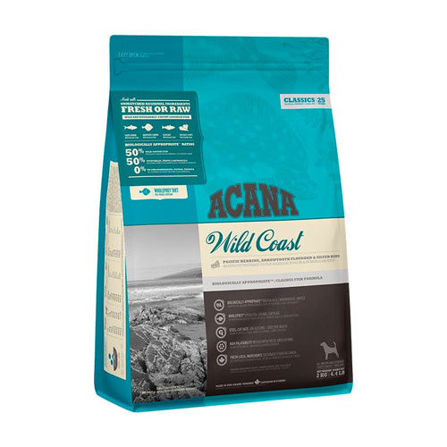 ACANA® Classic Wild Coast Dog Food - Pooch Pet Stores LLC