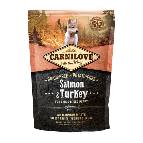 Carnilove Salmon & Turkey for Large Breed Puppies