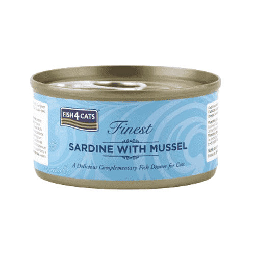 Fish4Cats® Sardine with Mussel Wet Food