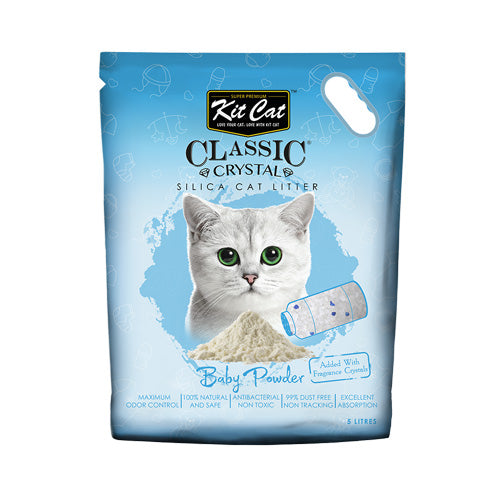 Kit Cat Classic Crystal Silica Cat Litter - Pooch Pet Stores LLC