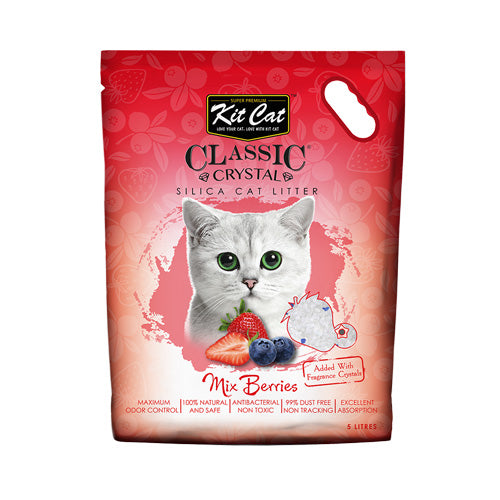 Kit Cat Classic Crystal Silica Cat Litter - Pooch Pet Stores LLC