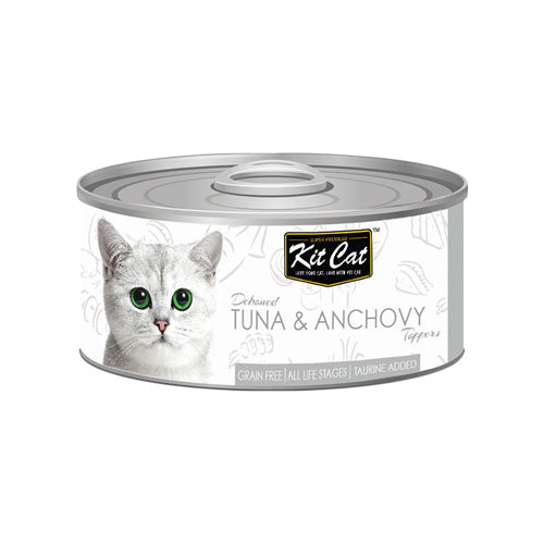 Kit Cat Deboned Tuna and Anchovy Toppers - Pooch Pet Stores LLC