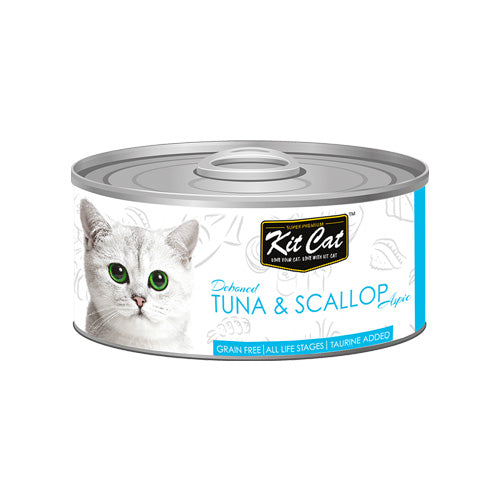 Kit Cat Deboned Tuna and Scallop - Pooch Pet Stores LLC