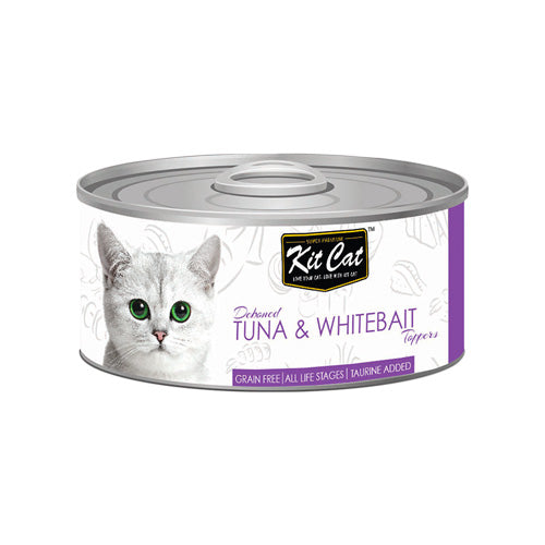 Kit Cat Deboned Tuna and Whitebait Toppers - Pooch Pet Stores LLC