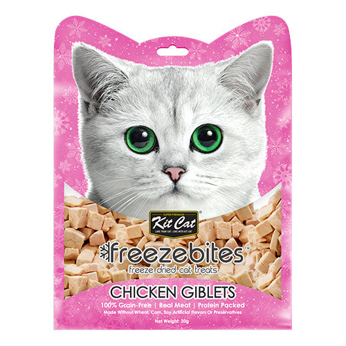 Kit Cat Freezebites Chicken Giblets - Pooch Pet Stores LLC