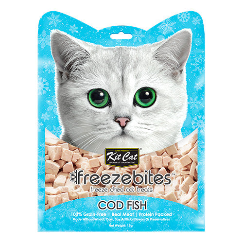 Kit Cat Freezebites Codfish - Pooch Pet Stores LLC