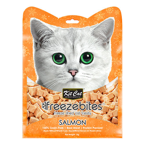 Kit Cat Freezebites Salmon - Pooch Pet Stores LLC