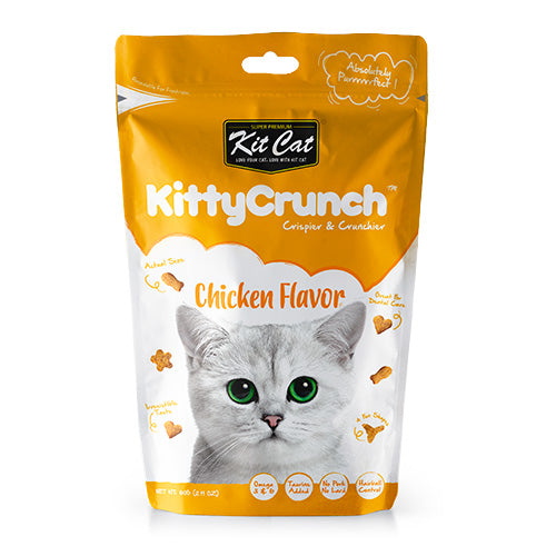 Kit Cat Kitty Crunch Chicken Flavor - Pooch Pet Stores LLC