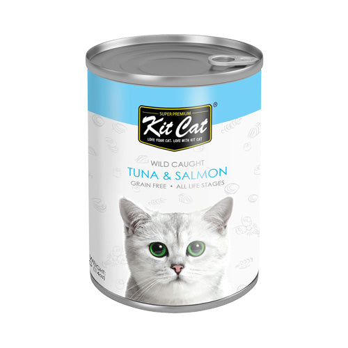 Kit Cat Wild Caught Tuna and Salmon - Pooch Pet Stores LLC