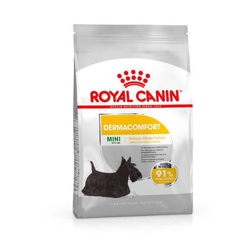 ROYAL CANIN® Dermacomfort Mini Adult Dry Food - Pooch Pet Stores LLC