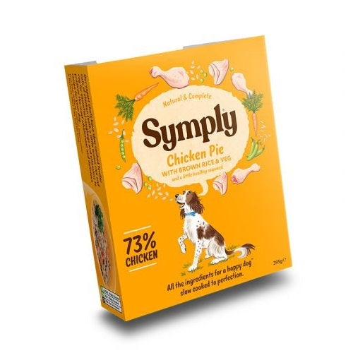 Symply Adult Chicken Pie with Brown Rice & Veg Wet Dog Food - Pooch Pet Stores LLC