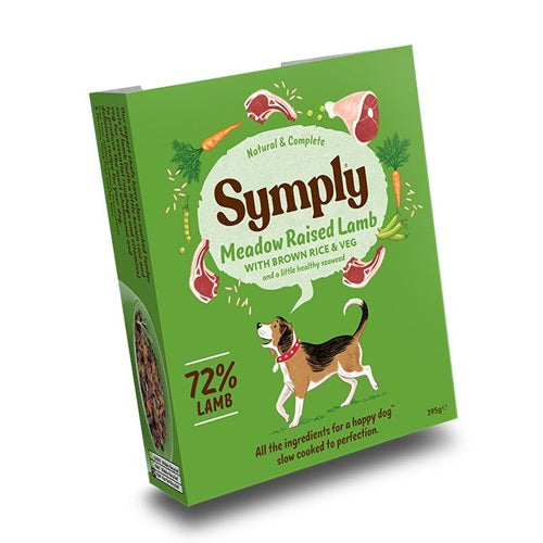 Symply Adult Meadow Raised Lamb with Brown Rice & Veg Wet Dog Food - Pooch Pet Stores LLC