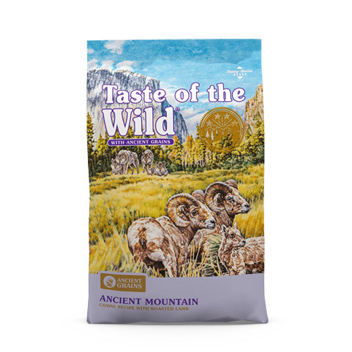 Taste of the Wild Ancient Mountain Canine Recipe with Roasted Lamb - Pooch Pet Stores LLC