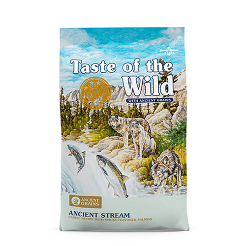 Taste of the Wild Ancient Stream Canine Recipe with Smoke Flavored Salmon - Pooch Pet Stores LLC