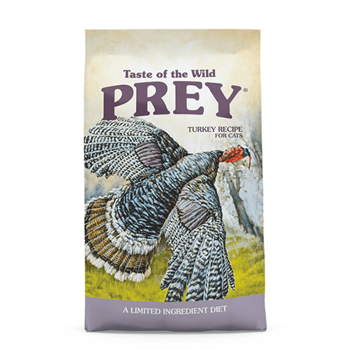 Taste of the Wild Prey Turkey Recipe for Cat with Limited Ingredients - Pooch Pet Stores LLC