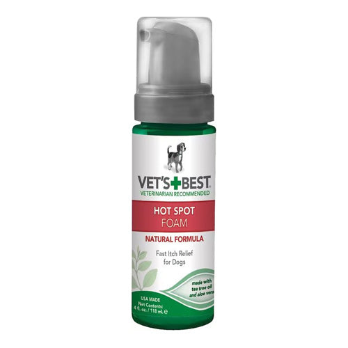 Vet's Best® Hot Spot Foam - Pooch Pet Stores LLC