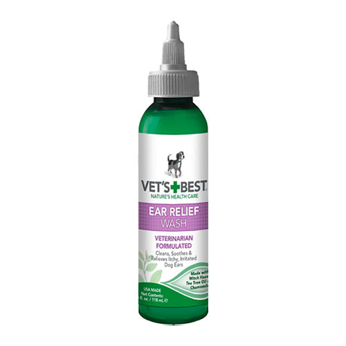 Vet's Best® Ear Relief Wash - Pooch Pet Stores LLC