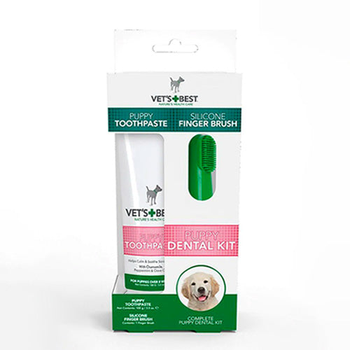 Vet’s Best® Puppy Dental Care Kit - Pooch Pet Stores LLC