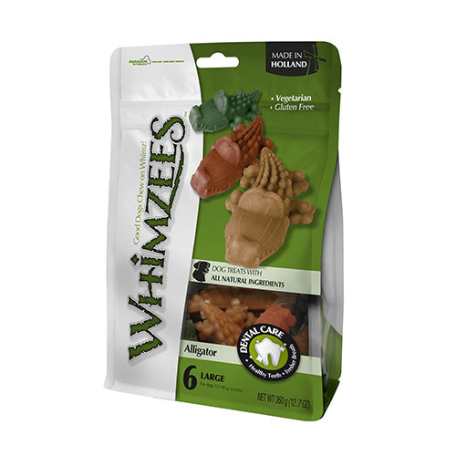 WHIMZEES® Alligator Natural Dental Chew - Pooch Pet Stores LLC