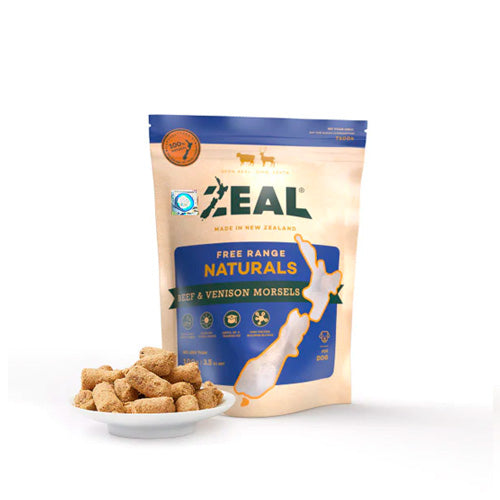 Zeal® Free Range Naturals Beef & Venison Morsels - Pooch Pet Stores LLC