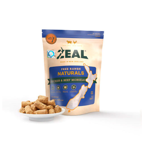 Zeal® Free Range Naturals Chicken & Beef Morsels - Pooch Pet Stores LLC