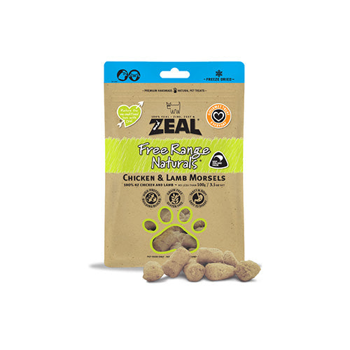 Zeal® Free Range Naturals Chicken and Lamb Morsels - Pooch Pet Stores LLC