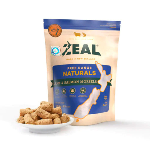 Zeal® Free Range Naturals Lamb & Salmon Morsel - Pooch Pet Stores LLC