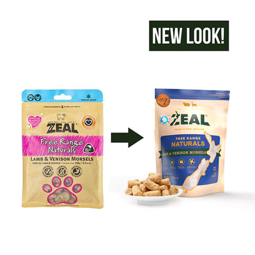 Zeal® Free Range Naturals Lamb & Venison Morsel - Pooch Pet Stores LLC