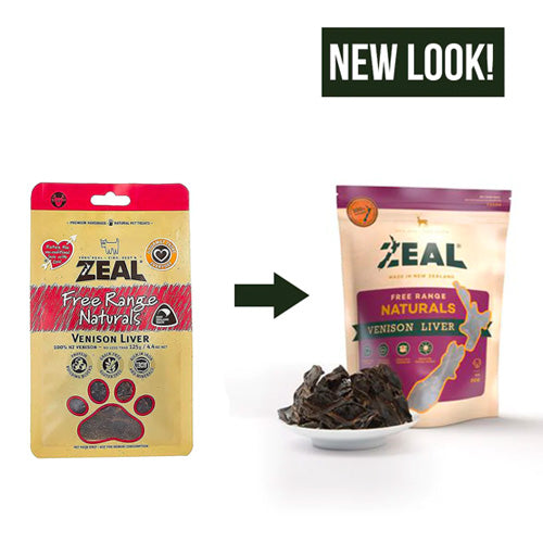 Zeal® Free Range Naturals Venison Liver - Pooch Pet Stores LLC