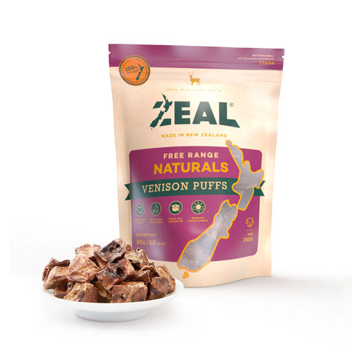 Zeal® Free Range Naturals Venison Puff - Pooch Pet Stores LLC