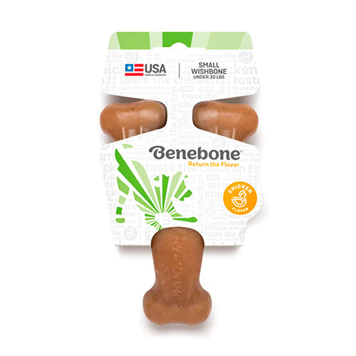 Benebone Wishbone Chicken Flavor Chew Dog Toy - Pooch Pet Stores LLC