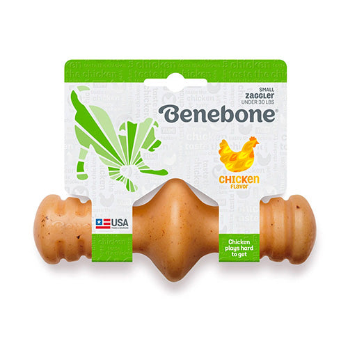 Benebone Zaggler Chicken Dog Chew Toy - Pooch Pet Stores LLC