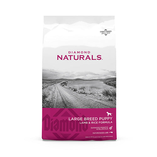 Diamond Naturals Large Breed Puppy Lamb & Rice Formula - Pooch Pet Stores LLC