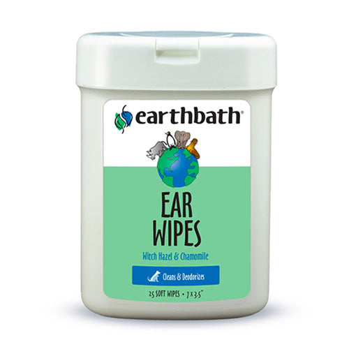 earthbath® Ear Wipes - Pooch Pet Stores LLC