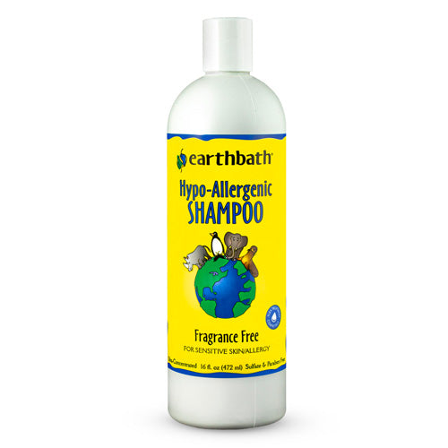 earthbath® Hypo-Allergenic Fragrance Free Shampoo - Pooch Pet Stores LLC